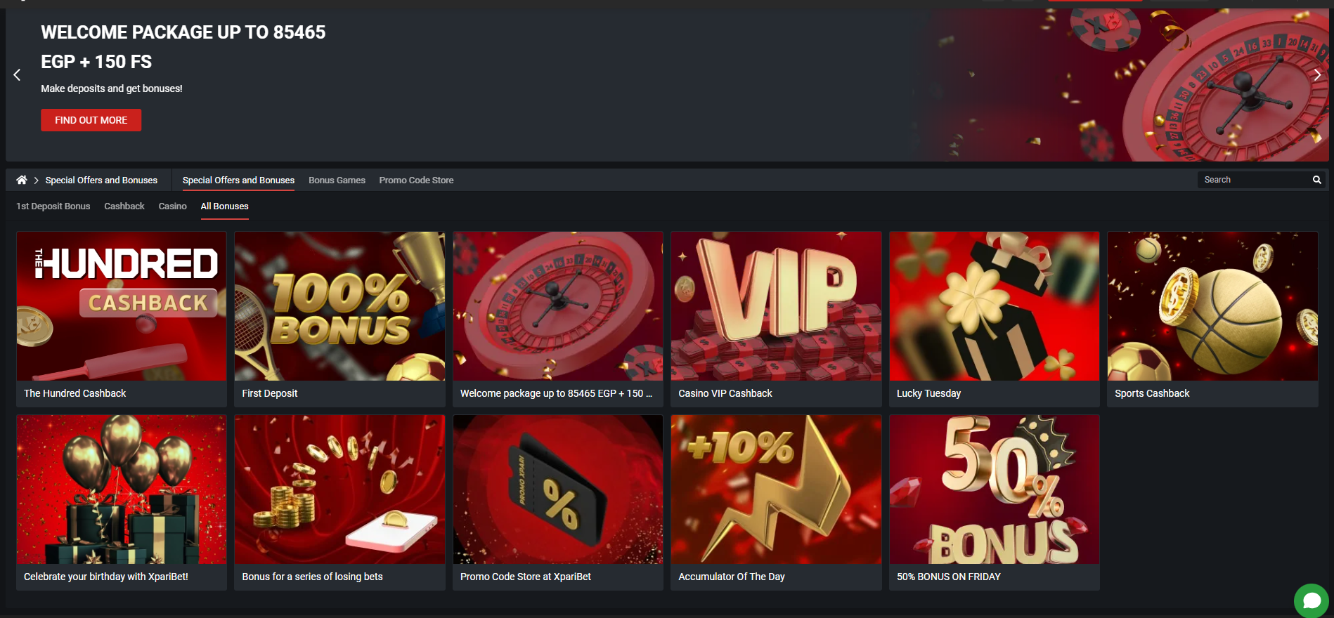 Terms of Using XpariBet Bonus