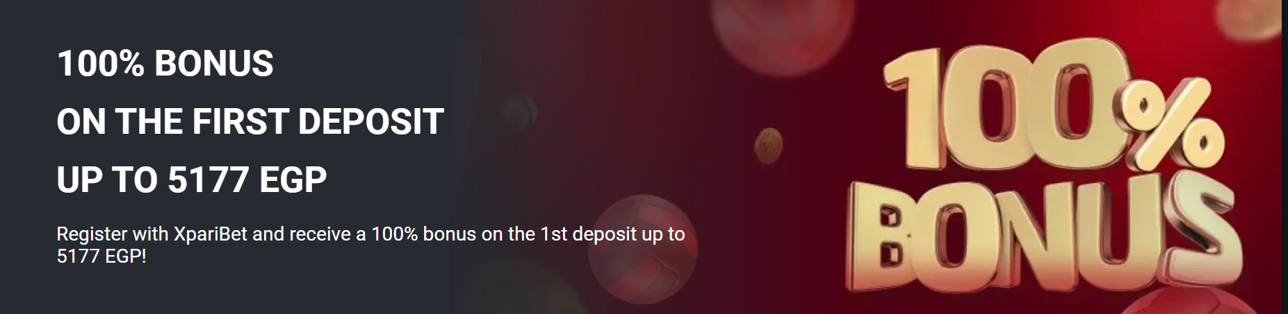 XpariBet Welcome Bonus for Sports Betting XpariBet Welcome Bonus for Sports Betting