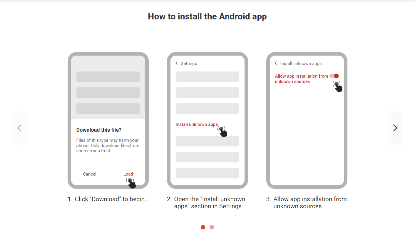 XpariBet Android Install 